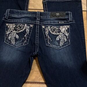 Miss Me Dark Indigo Boot Cut Jeans